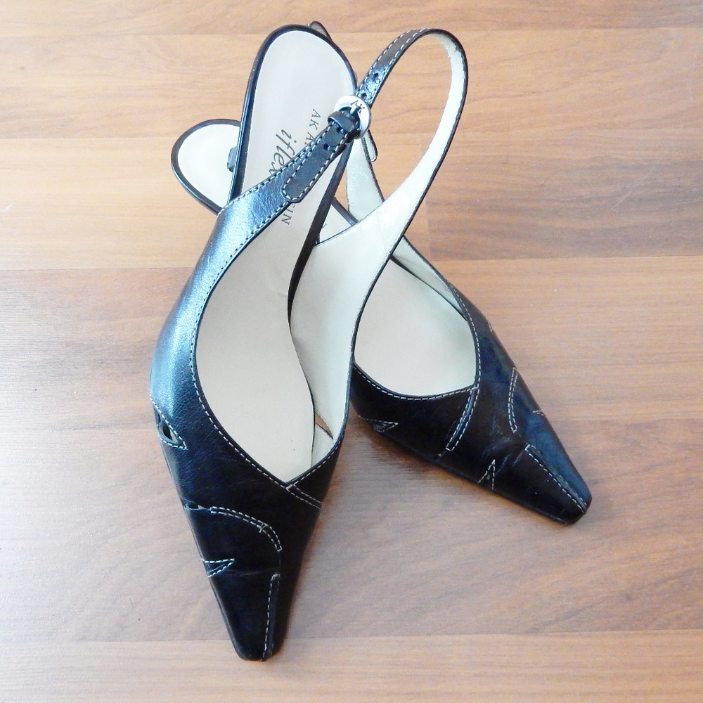 Anne Klein leather iflex dress shoes